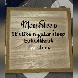 Hand Made Gold and Black Wall Decor Sign